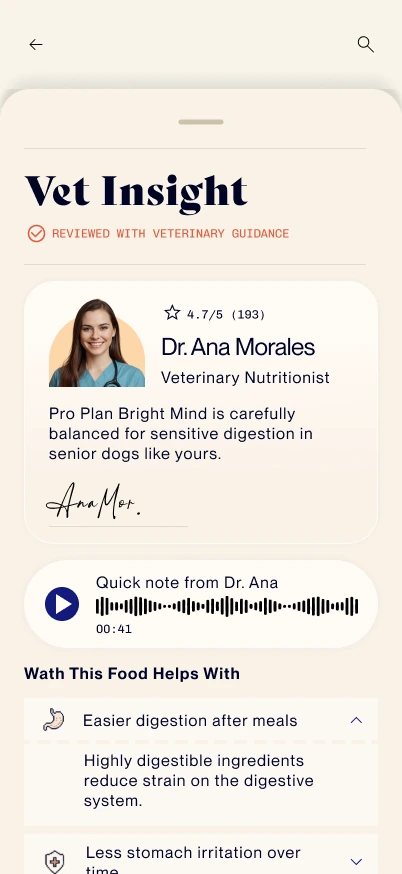 hifi veterinary insight drawer mockup